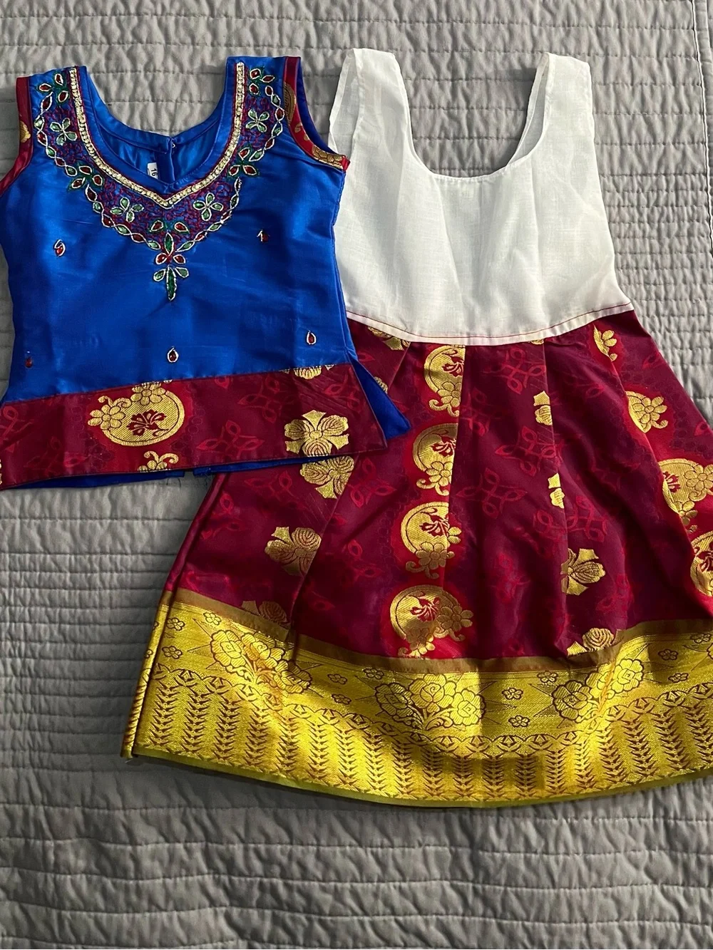 Indian Traditional Kids Festive Dress - Size 16(1 - 1.5 Year)